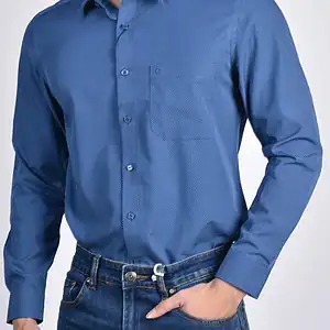 Áo sơ mi Blue Adam