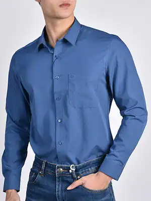 Ao so mi blue adam