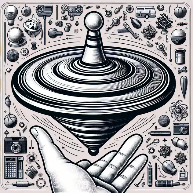 Khám Phá Con Quay: Thiết Bị Cơ Học Độc Đáo Quay quanh Trục Cố Định