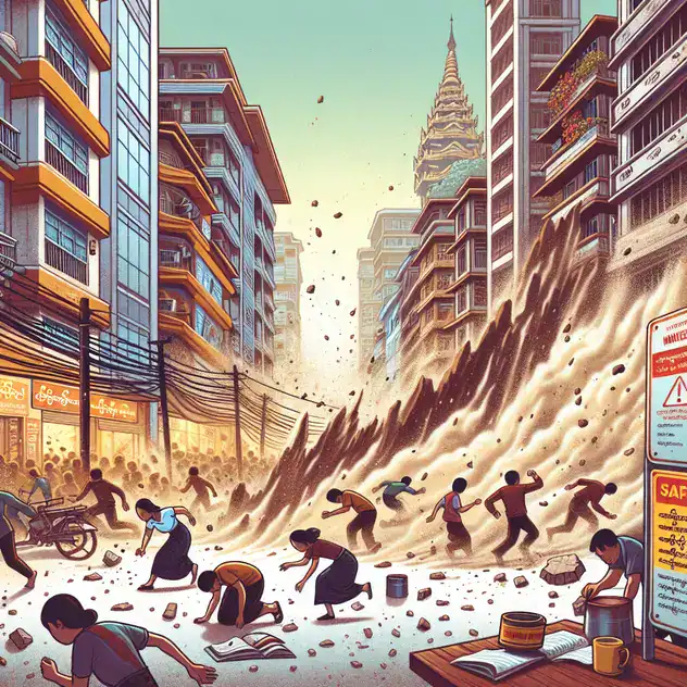 Trận động đất mạnh 7,7 độ Richter tại Myanmar và những thông tin cần biết