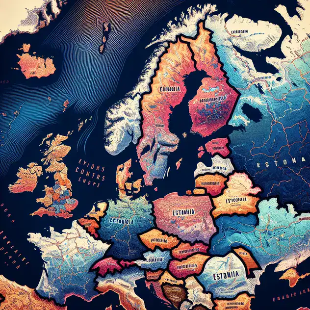 Estonia thuộc châu nào?