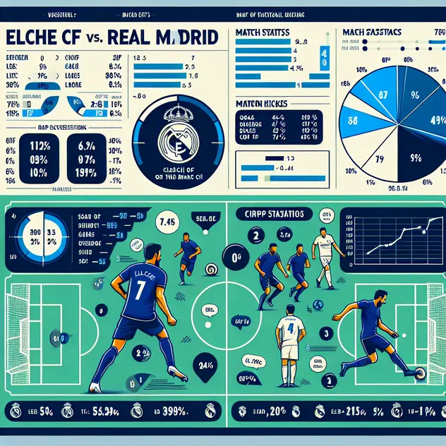 Số liệu thống kê về Elche CF gặp Real Madrid