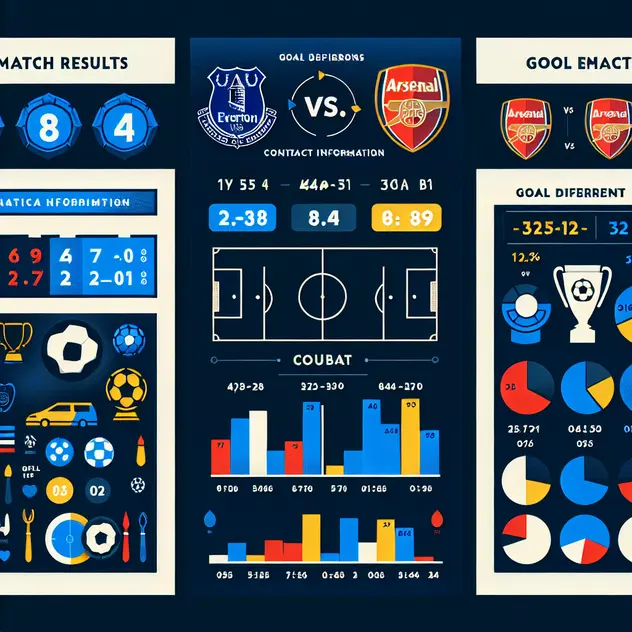 Thống kê về Everton gặp Arsenal: Lịch sử đối đầu và thông tin liên hệ