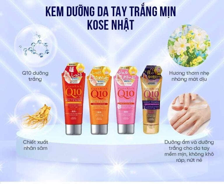 [Review] kem dưỡng da tay kose q10 review [Chi tiết]