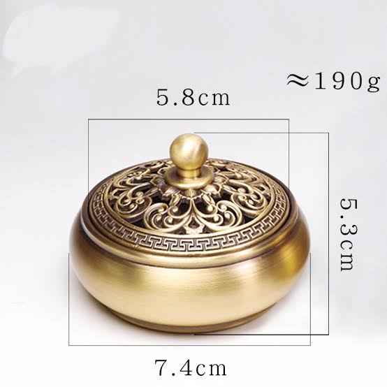 Lư xông trầm bằng đồng [Thanh Tịnh Vượng Khí]