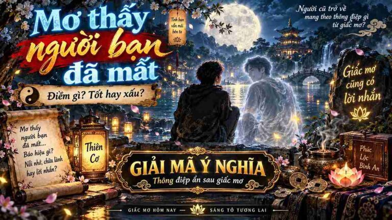 Mo thay nguoi ban da mat
