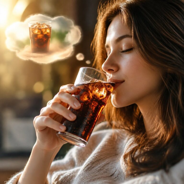 mơ thấy uống nước ngọt